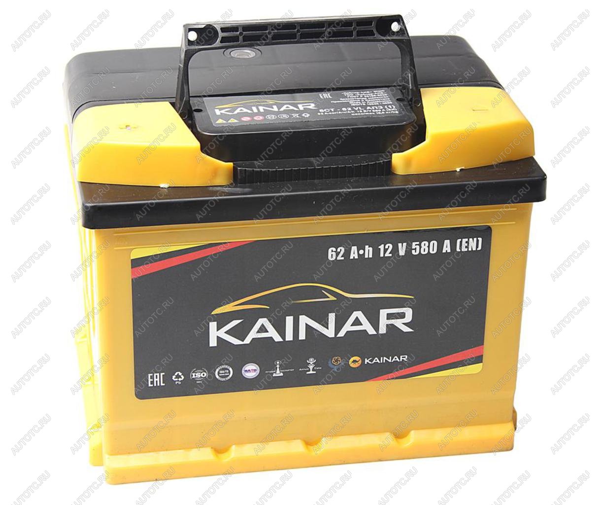 7 399 р. Аккумулятор KAINAR 62Ач KAINAR 6ст62(1)  с доставкой в г. Керчь
