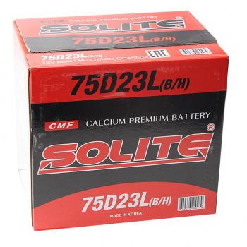 11 899 р. Аккумулятор SOLITE 65Ач обратная полярность нижнее крепление SOLITE 6ст65(0) 75d23l  с доставкой в г. Керчь. Увеличить фотографию 2