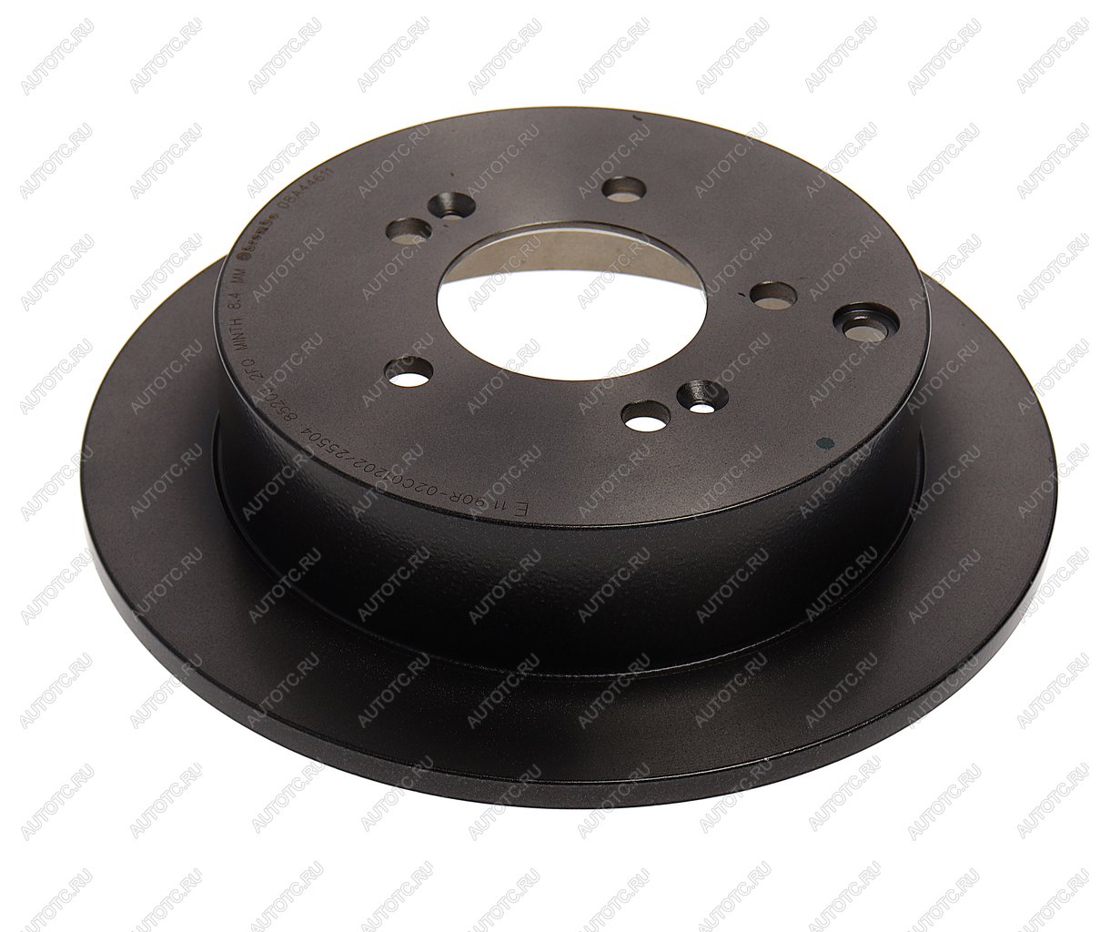 4 199 р. Диск тормозной HYUNDAI Tucson (04-),Santa Fe (00-) KIA Sportage (04-) задний (1шт.) BREMBO BREMBO 08.a446.11  с доставкой в г. Керчь