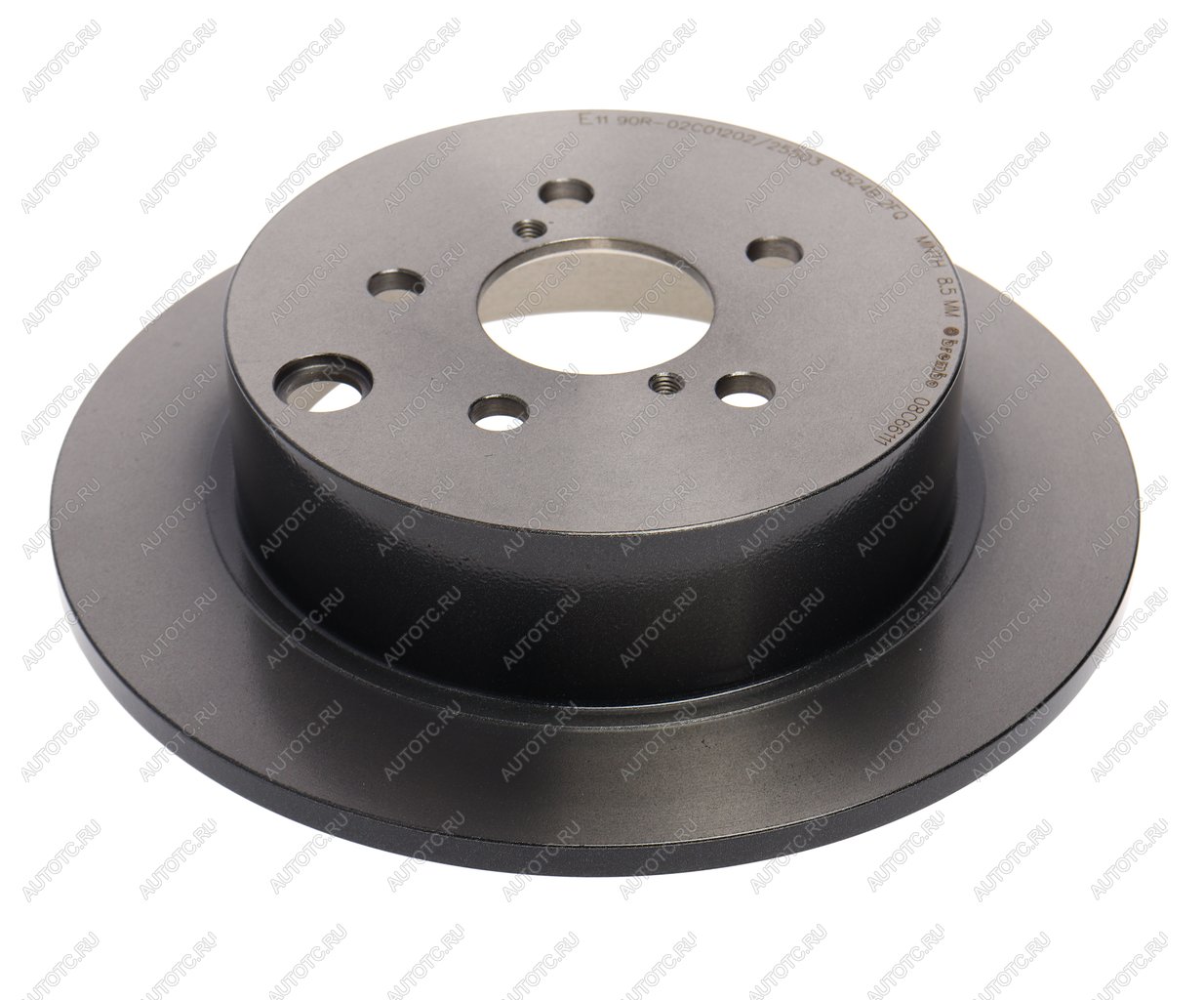 4 999 р. Диск тормозной SUBARU Forester (12-),Impreza (11-) задний (1шт.) BREMBO BREMBO 08.c661.11  с доставкой в г. Керчь