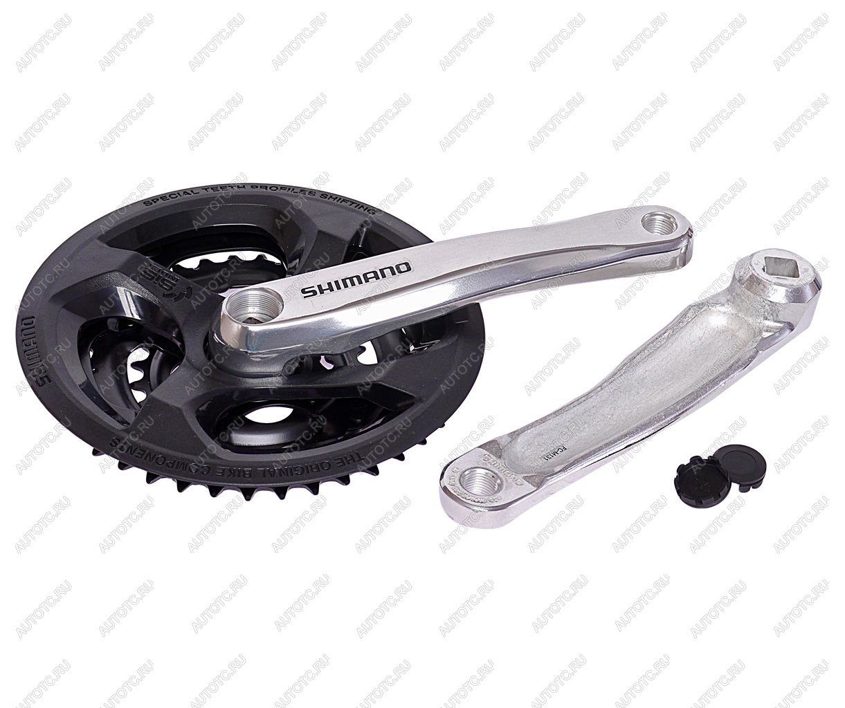 1 339 р. Система велосипедная 170мм 423424Т серебро SHIMANO SHIMANO efcm131c244c  с доставкой в г. Керчь