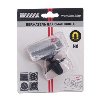 469 р. Держатель телефона на дефлектор магнитный черный WIIIX WIIIX ht-76v10mg  с доставкой в г. Керчь. Увеличить фотографию 1