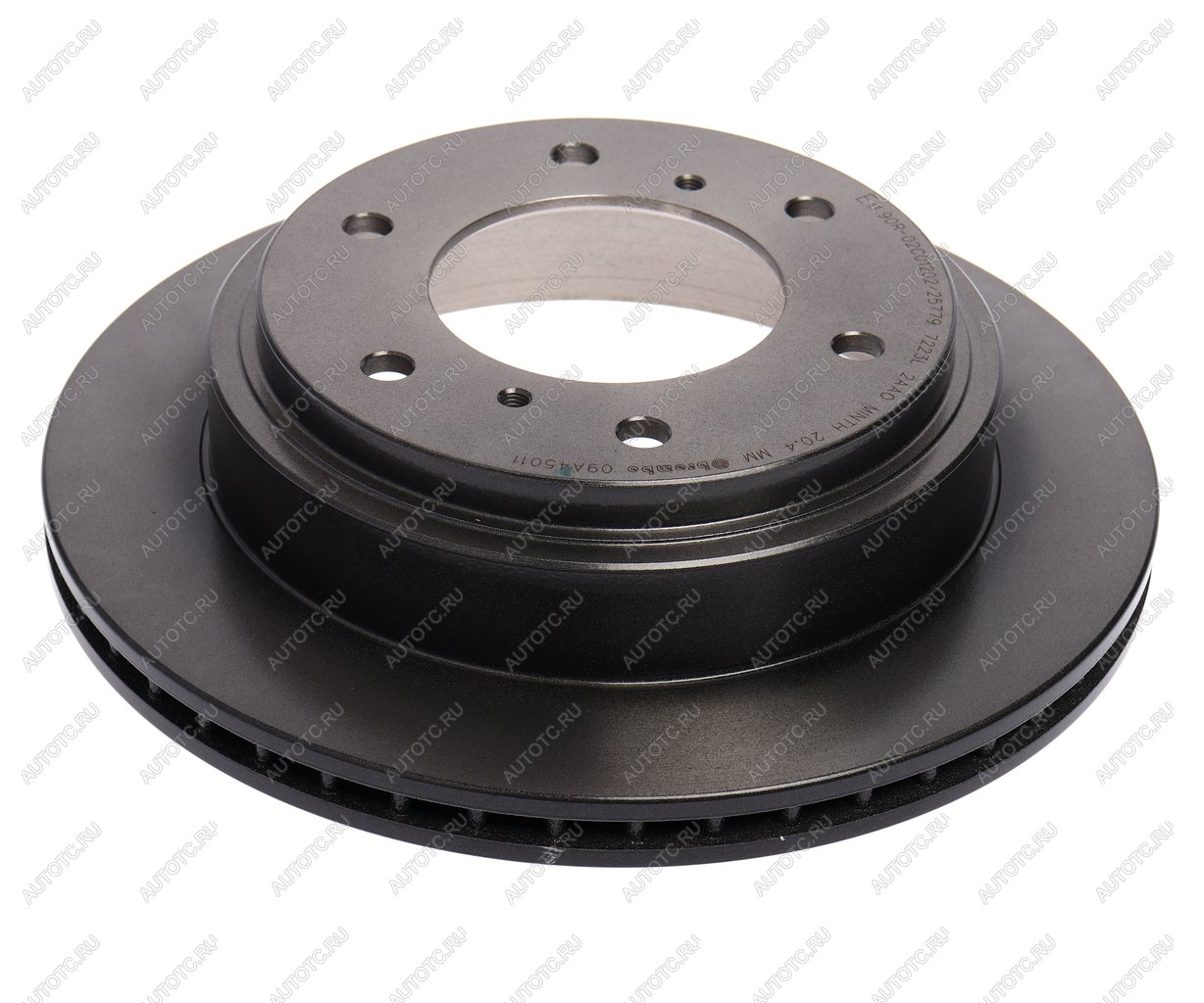6 999 р. Диск тормозной MITSUBISHI Pajero (00-06) задний (1шт.) BREMBO BREMBO 09a45011  с доставкой в г. Керчь