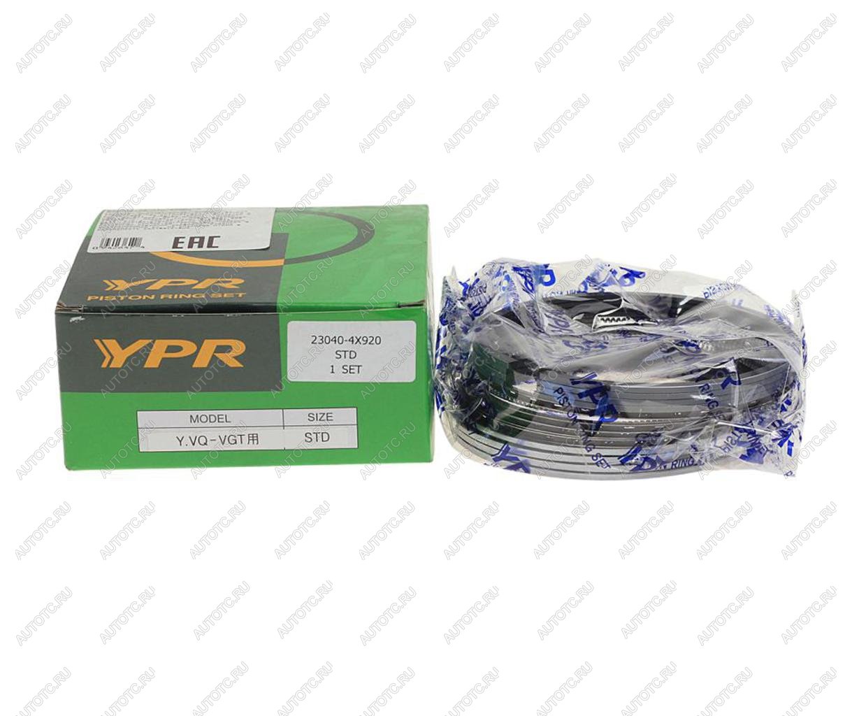 6 299 р. Кольца поршневые KIA Bongo 3 (06-) (2.9-J3) d+0.00 комплект YPR YPR 23040-4x920  с доставкой в г. Керчь