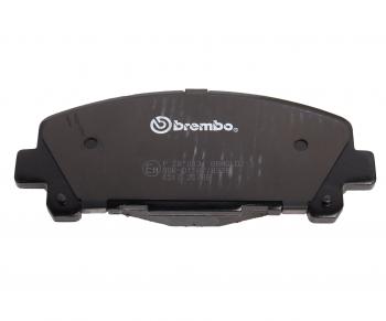 5 199 р. Колодки тормозные передние (4шт.) BREMBO Honda Accord 9 CR седан дорестайлинг (2013-2016)  с доставкой в г. Керчь. Увеличить фотографию 3