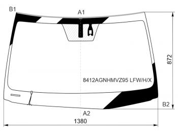 10 499 р. Стекло лобовое (Обогрев щеток Датчик дождя Молдинг) Lexus IS 16-20 XYG 8412AGNHMVZ95 LFW/H/X  с доставкой в г. Керчь. Увеличить фотографию 1