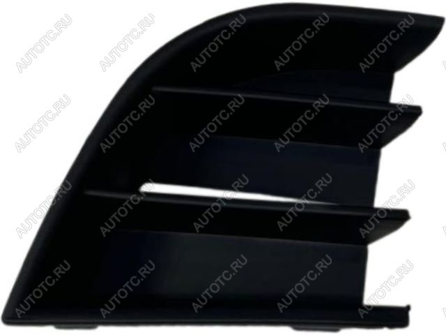 242 р. Левая вставка переднего бампера (пр-во Китай) BodyParts  Skoda Octavia  A5 (2008-2013) лифтбэк рестайлинг  с доставкой в г. Керчь