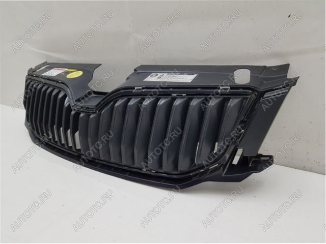 1 959 р. Решетка радиатора (пр-во Китай) BODYPARTS Skoda Octavia A7 дорестайлинг лифтбэк (2012-2017) (без молдинга)  с доставкой в г. Керчь