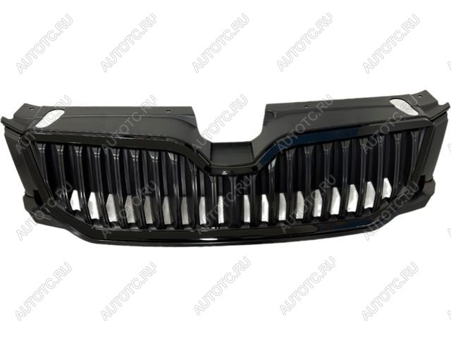 2 899 р. Решетка радиатора (пр-во Китай) BODYPARTS Skoda Octavia A7 дорестайлинг универсал (2012-2017) (молдинг черный)  с доставкой в г. Керчь