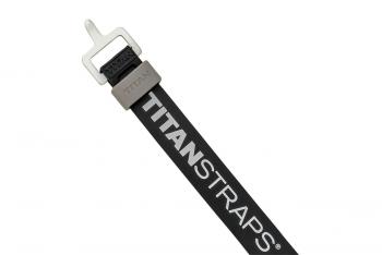 1 919 р. Ремень крепёжный TitanStraps Super Straps черный L = 36 см (Dmax = 9,5 см, Dmin = 3,2 см)  ts-0914-blk  с доставкой в г. Керчь. Увеличить фотографию 2