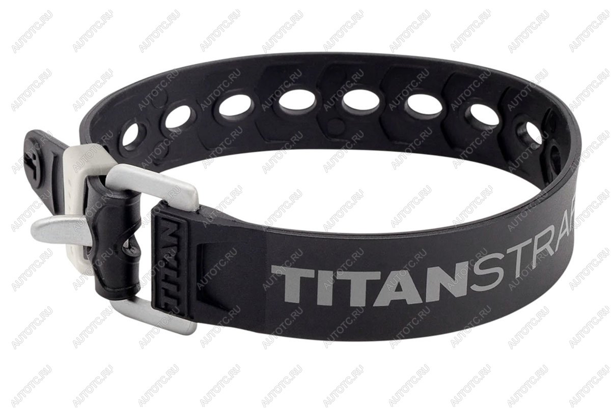 1 919 р. Ремень крепёжный TitanStraps Super Straps черный L = 36 см (Dmax = 9,5 см, Dmin = 3,2 см)  ts-0914-blk  с доставкой в г. Керчь