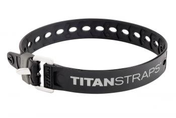 2 149 р. Ремень крепёжный TitanStraps Super Straps черный L = 64 см (Dmax = 18,4 см, Dmin = 4,5 см)  ts-0925-blk  с доставкой в г. Керчь. Увеличить фотографию 2