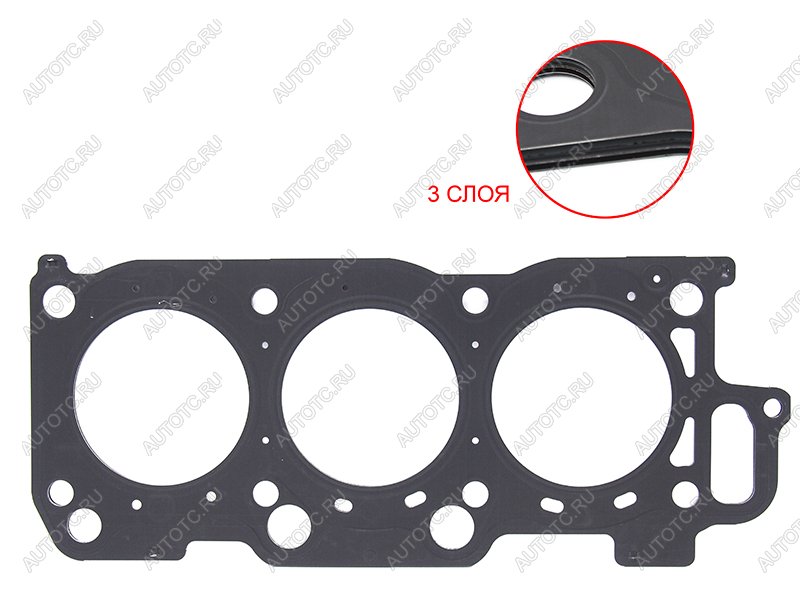 2 399 р. Прокладка ГБЦ TOYOTA 1,2MZFE00- RH STONE JA-11224  с доставкой в г. Керчь