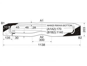6 399 р. Стекло заднее (Цвет зеленый Обогрев) Toyota Prius (NHW20) 03-11 XYG NHW20 RW/H/X-BOTTOM  с доставкой в г. Керчь. Увеличить фотографию 1