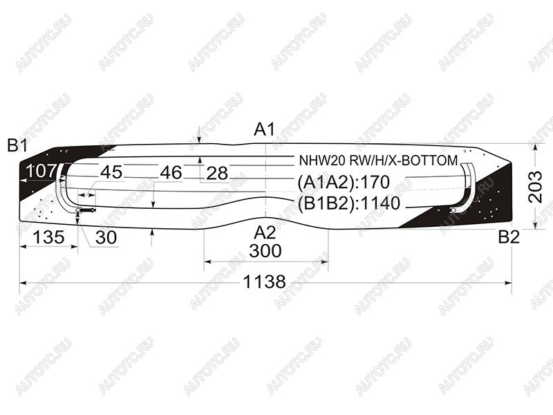 6 399 р. Стекло заднее (Цвет зеленый Обогрев) Toyota Prius (NHW20) 03-11 XYG NHW20 RW/H/X-BOTTOM  с доставкой в г. Керчь