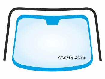 1 769 р. Молдинг заднего стекла Hyundai Accent 99-12  Verna 00-06  ТагАЗ Accent 99-12 SAT SF-87130-25000  с доставкой в г. Керчь. Увеличить фотографию 1