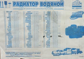 114 299 р. Радиатор КАМАЗ-65111,65115,65116,6540 дв.740.55,62,820.60,CUMMINS ЕВРО-3 4-х ряд.ШААЗ (ОАО КАМАЗ) ШААЗ р65115ш-1301010-22  с доставкой в г. Керчь. Увеличить фотографию 8