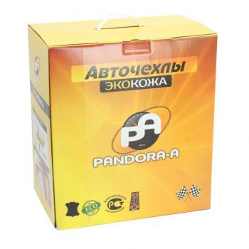 5 649 р. Авточехлы HYUNDAI Solaris KIA Rio седан (11-) экокожа черные PANDORA-A PANDORA-A solarisrio bk cla  с доставкой в г. Керчь. Увеличить фотографию 3