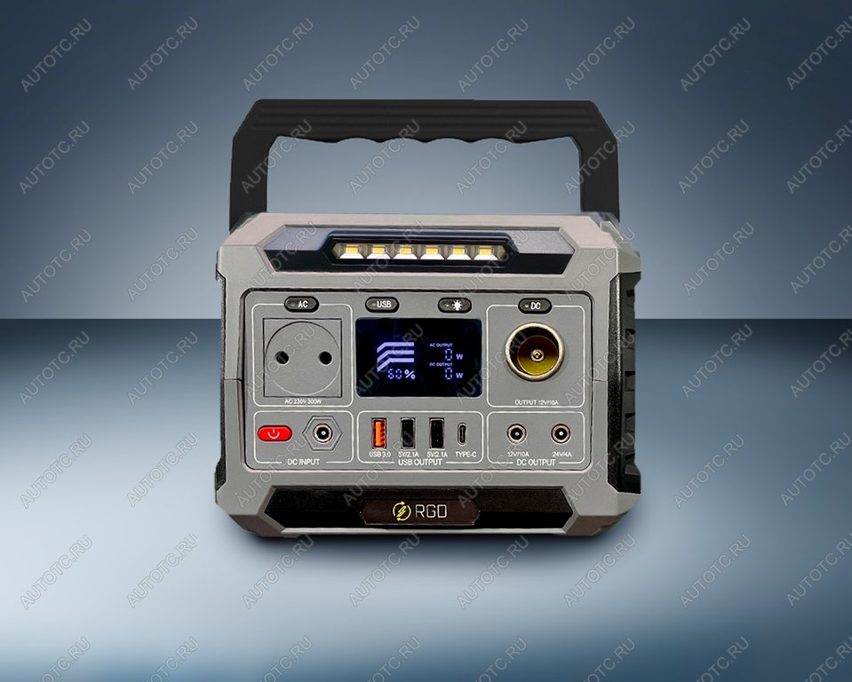32 999 р. Электростанция портативная 220V 300Вт 78000мАч RGD RGD 300  с доставкой в г. Керчь