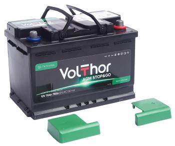20 799 р. Аккумулятор VOLTHOR AGM 70Ач обратная полярность VOLTHOR 6ст70(0)  с доставкой в г. Керчь. Увеличить фотографию 3