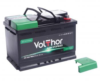 20 799 р. Аккумулятор VOLTHOR AGM 70Ач обратная полярность VOLTHOR 6ст70(0)  с доставкой в г. Керчь. Увеличить фотографию 2
