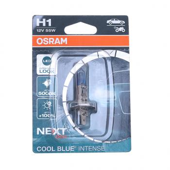 519 р. Лампа 12V H1 55W P14.5s +100% 5000K блистер Cool Blue Intense NextGen OSRAM OSRAM 64150cbn-01b  с доставкой в г. Керчь. Увеличить фотографию 1