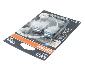 2 299 р. Лампа светодиодная 12V W21W5W W3x16q блистер (2шт.) LEDriving SL Yellow OSRAM OSRAM 7515dyp-02b  с доставкой в г. Керчь. Увеличить фотографию 2