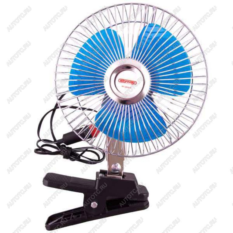 1 199 р. Вентилятор в салон 24V 8 (с решеткой металл) 21см SKYWAY SKYWAY s01901010  с доставкой в г. Керчь