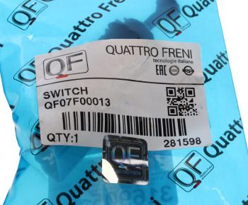 829 р. Датчик RENAULT Logan (12-) включения стоп-сигнала QUATTRO FRENI QUATTRO FRENI qf07f00013  с доставкой в г. Керчь. Увеличить фотографию 4