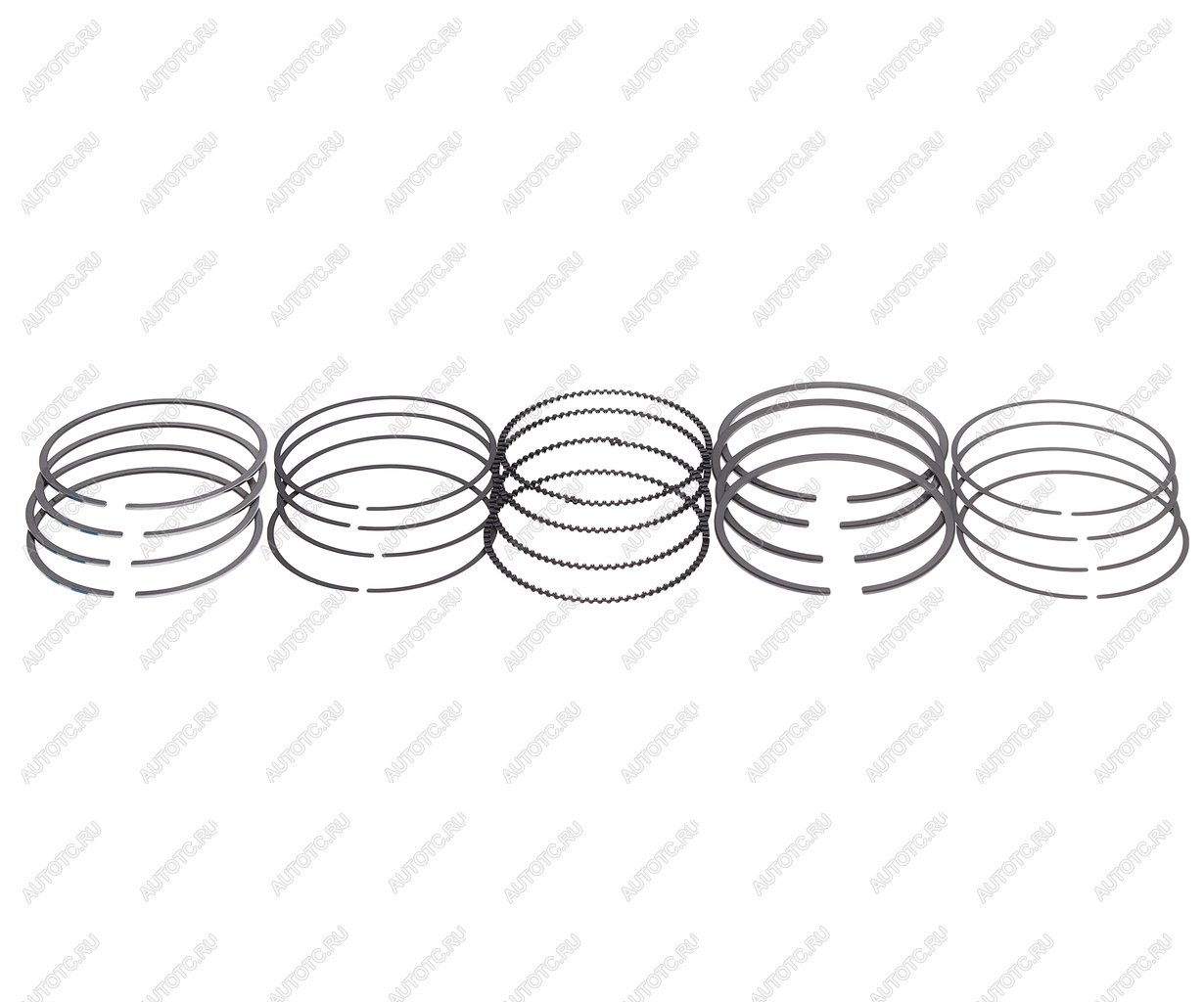 2 349 р. Кольца поршневые HYUNDAI Accent (02-),Getz (05-) KIA Rio (05-) (1.41.5) (DOHC) d+0.25 комплект KPR KPR 23040-26906  с доставкой в г. Керчь