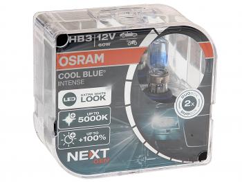 2 779 р. Лампа 12V HB3(9005) 60W P20d +100% 5000K евробокс (2шт.) Cool Blue Intense NextGen OSRAM OSRAM 9005cbn-hcb  с доставкой в г. Керчь. Увеличить фотографию 1