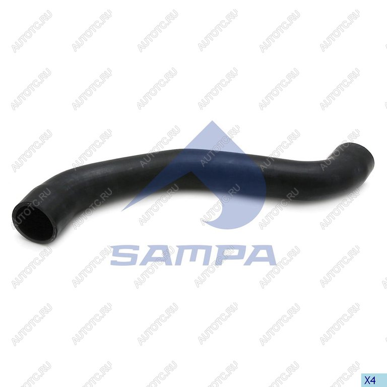 1 099 р. Патрубок SCANIA радиатора SAMPA SAMPA 044.045  с доставкой в г. Керчь