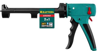 1 069 р. Пистолет для герметика скелетный 310мл антикапельная система KRAFTOOL KRAFTOOL 06674  с доставкой в г. Керчь. Увеличить фотографию 10