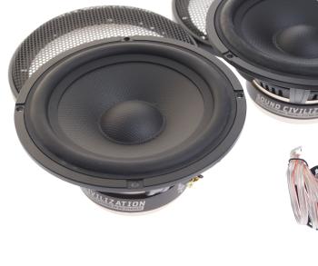 16 599 р. Колонки компонентные 6 (16см) 70Вт KICX KICX sound civilization qd 6.2  с доставкой в г. Керчь. Увеличить фотографию 2