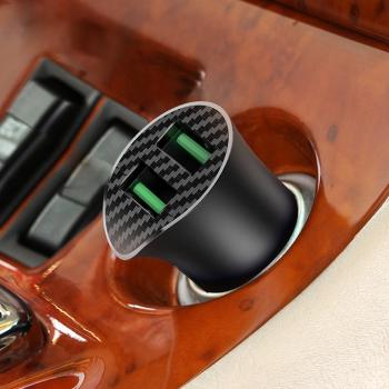 449 р. Устройство зарядное в прикуриватель 2USB 12V HOCO HOCO z39 black  с доставкой в г. Керчь. Увеличить фотографию 5