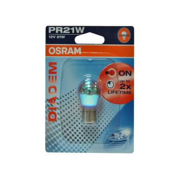 2 139 р. Лампа 12V PR21W BAW15s блистер (1шт.) Diadem Red OSRAM OSRAM 7508ldr-01b OSRAM 7508ldr-01b  с доставкой в г. Керчь. Увеличить фотографию 1