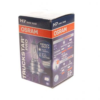 899 р. Лампа 24V H7 70W PX26d +120% Truckstar Pro OSRAM OSRAM 64215tsp  с доставкой в г. Керчь. Увеличить фотографию 2
