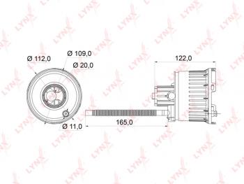 1 629 р. Фильтр топливный MAZDA 3 (03-09) LYNX LYNX lf964m  с доставкой в г. Керчь. Увеличить фотографию 1