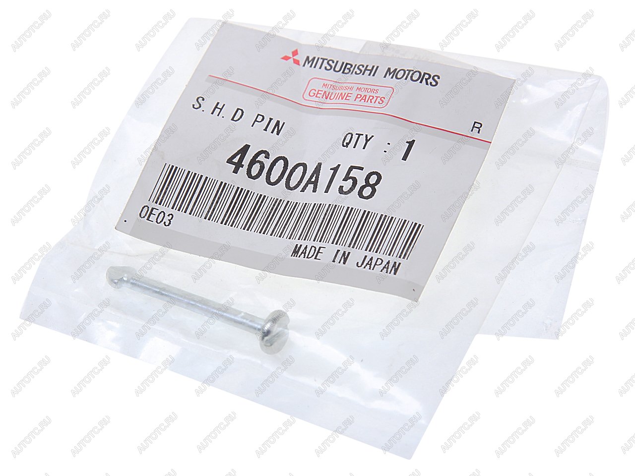 359 р. Палец MITSUBISHI Lancer 10 (07-) колодки стояночного тормоза OE MITSUBISHI 4600a158  с доставкой в г. Керчь