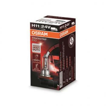 1 789 р. Лампа 24V H11 70W PGJ19-2 +100% Truckstar Pro OSRAM OSRAM 64216tsp  с доставкой в г. Керчь. Увеличить фотографию 1