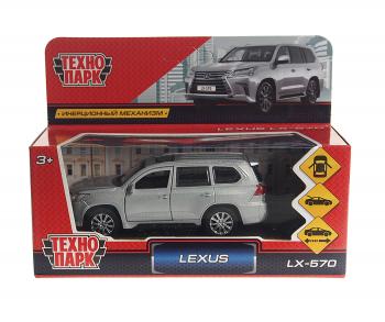 799 р. Модель автомобиля LEXUS 570 металлическая ТЕХНОПАРК ТЕХНОПАРК lx570-bk  с доставкой в г. Керчь. Увеличить фотографию 1