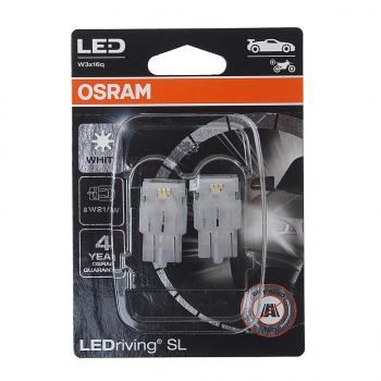 1 959 р. Лампа светодиодная 12V W215W W3x16q 6000K блистер (2шт.) LEDriving SL OSRAM OSRAM 7515dwp-02b  с доставкой в г. Керчь. Увеличить фотографию 1