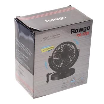 569 р. Вентилятор в салон 12V на платфоре черно-оранжевый ROWGO ROWGO rg-1228  с доставкой в г. Керчь. Увеличить фотографию 4