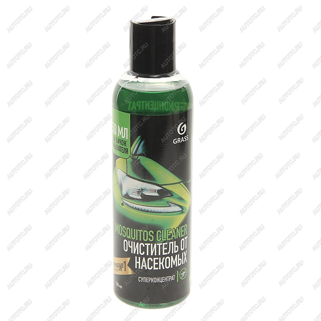 281 р. Жидкость омывателя летняя 250мл концентрат 1:25 Mosquitos Cleaner GRASS GRASS 110104  с доставкой в г. Керчь