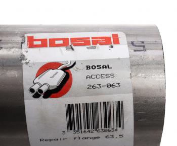 3 299 р. Фланец трубы глушителя ремонтный d=63.5мм BOSAL BOSAL 263-063  с доставкой в г. Керчь. Увеличить фотографию 3