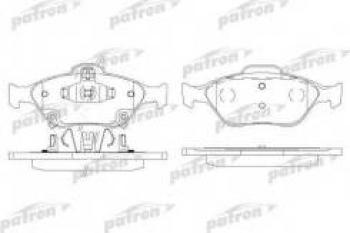Колодки тормозные передние (4шт.) PATRON Toyota Yaris XP90 седан рестайлинг (2009-2011)