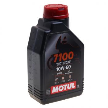 2 049 р. Масло моторное 7100 4T 10W60 синт.1л MOTUL MOTUL 104100  с доставкой в г. Керчь. Увеличить фотографию 1