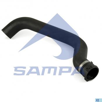 3 399 р. Патрубок IVECO Trakker системы охлаждения SAMPA SAMPA 061381 SAMPA 061381  с доставкой в г. Керчь. Увеличить фотографию 1