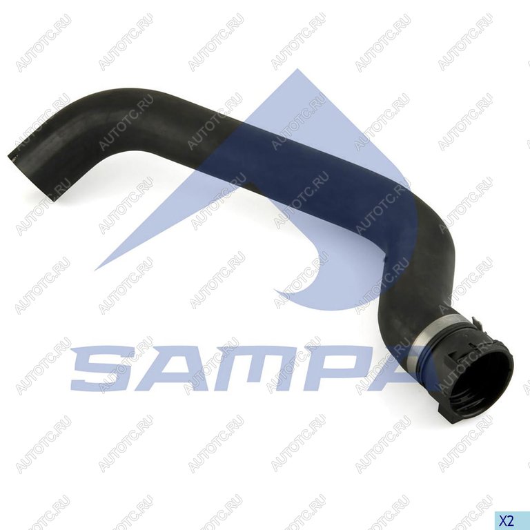 3 399 р. Патрубок IVECO Trakker системы охлаждения SAMPA SAMPA 061381 SAMPA 061381  с доставкой в г. Керчь