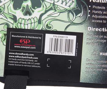 70 р. Держатель CD-дисков LOVE KILLS SLOWLY на козырек (10 дисков) ED HARDY ED HARDY eh-00119  с доставкой в г. Керчь. Увеличить фотографию 6